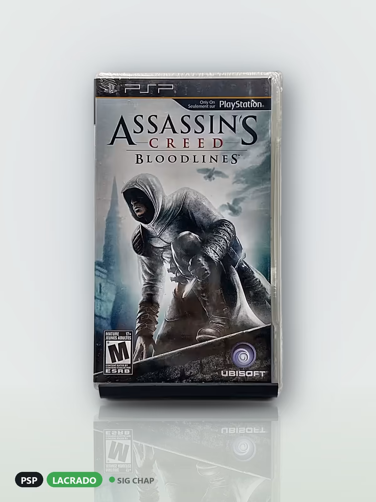 Assassin's Creed: Bloodlines, Lacrados · PSP, foto real da unidade