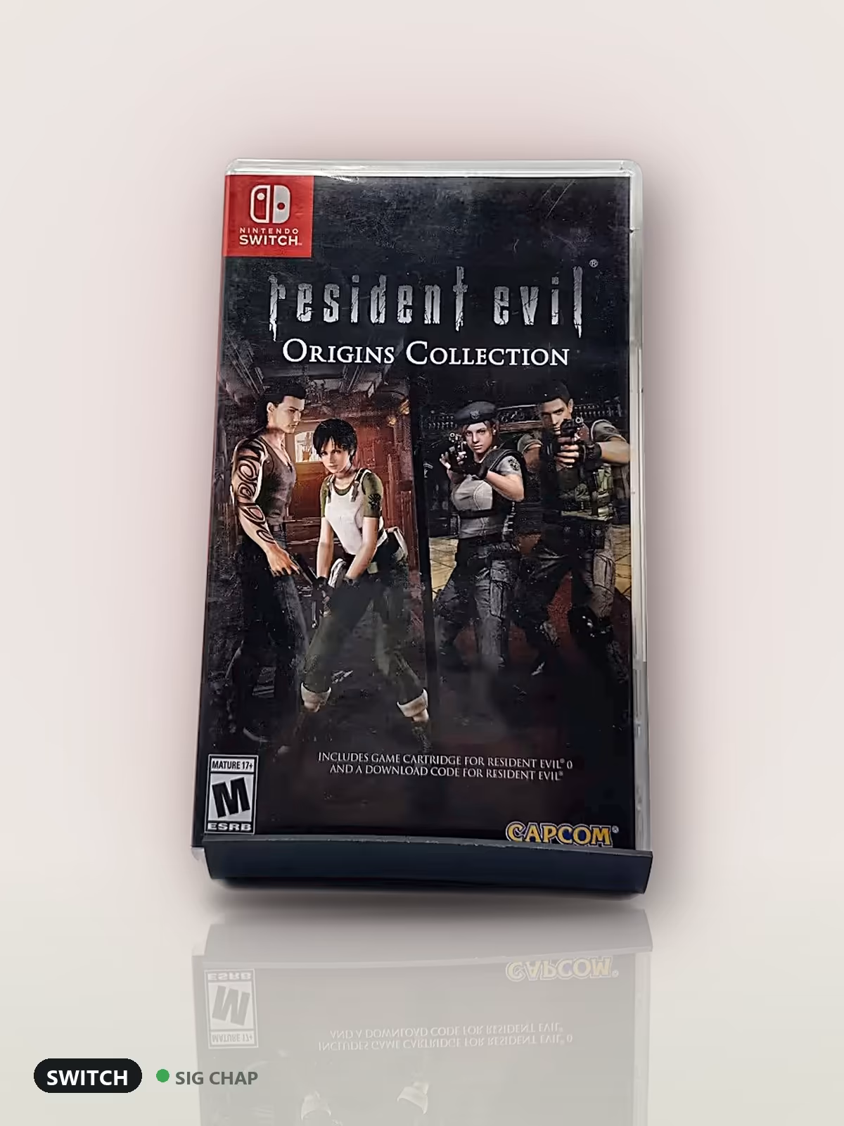 Resident Evil Origins Collection, Jogos de Switch, foto real da unidade