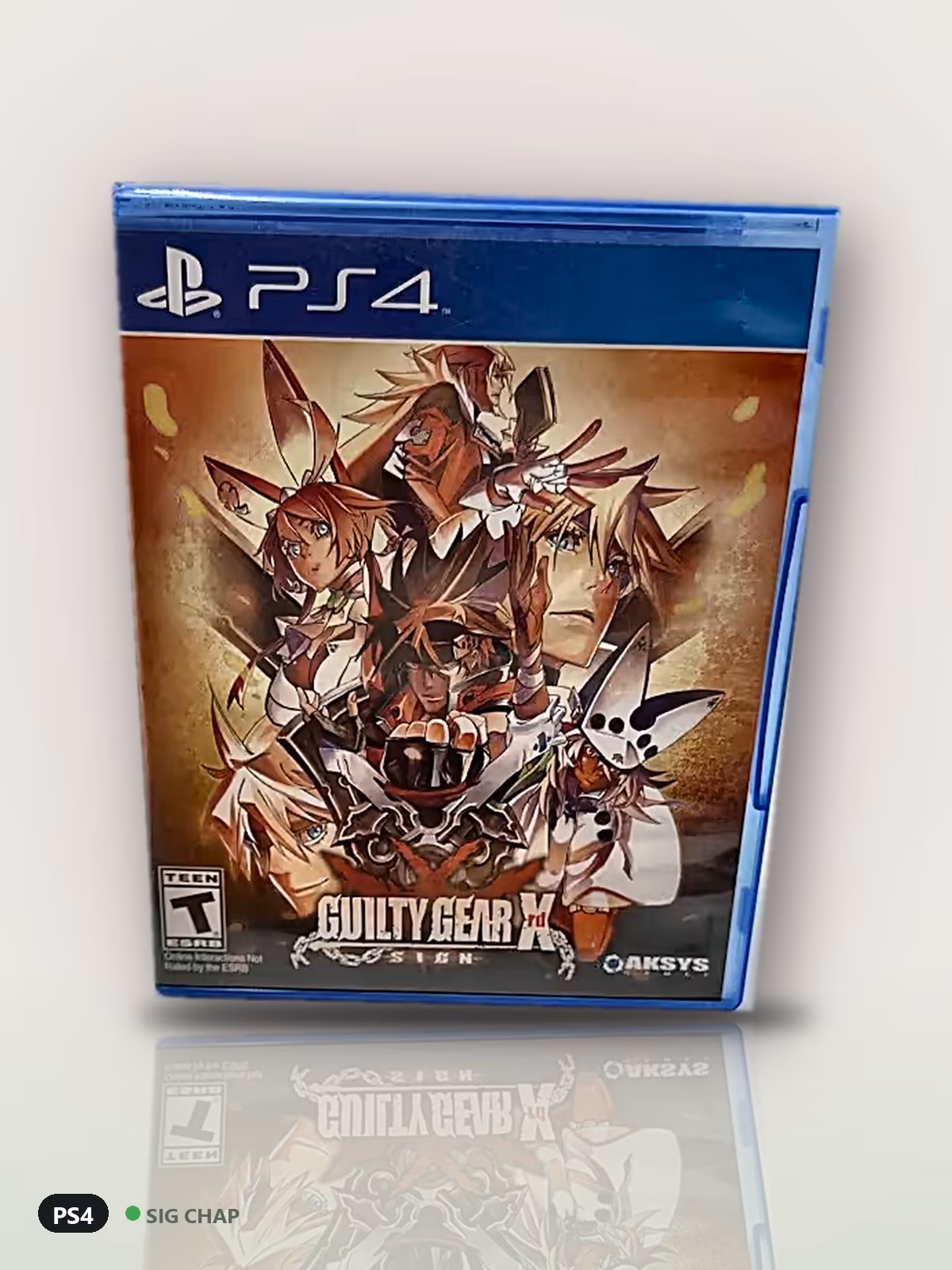 Guilty Gear Xrd, PS4, foto real da unidade