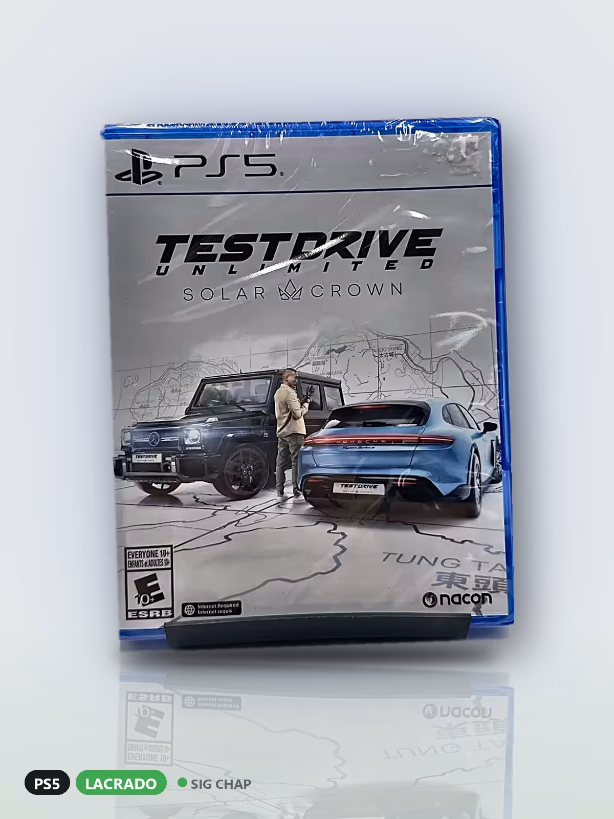 Test Drive Unlimited Solar Crown, Lacrados · Jogos de PS5, foto real da unidade