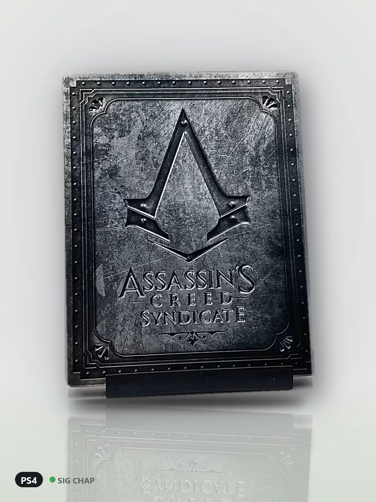 Steelbook Assassin's Creed Syndicate (sem jogo), Jogos de PS4 · Steelbook, foto real da unidade