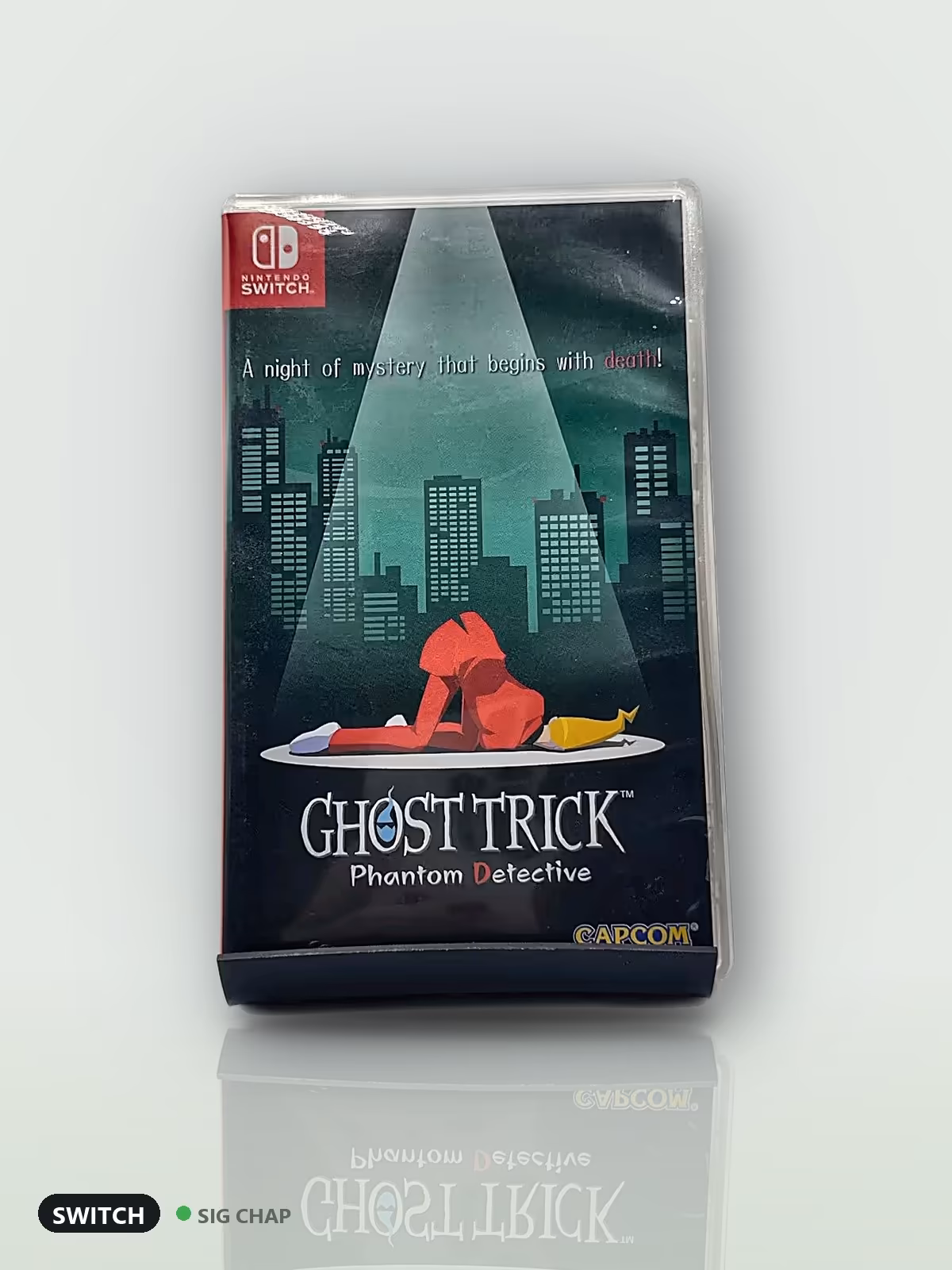 Ghost Trick: Phantom Detective, Jogos de Switch, foto real da unidade
