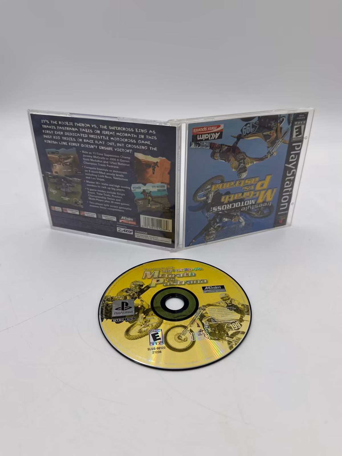 Freestyle Motocross: McGrath vs. Pastrana - PS1 - Mídia Física - Seminovo
