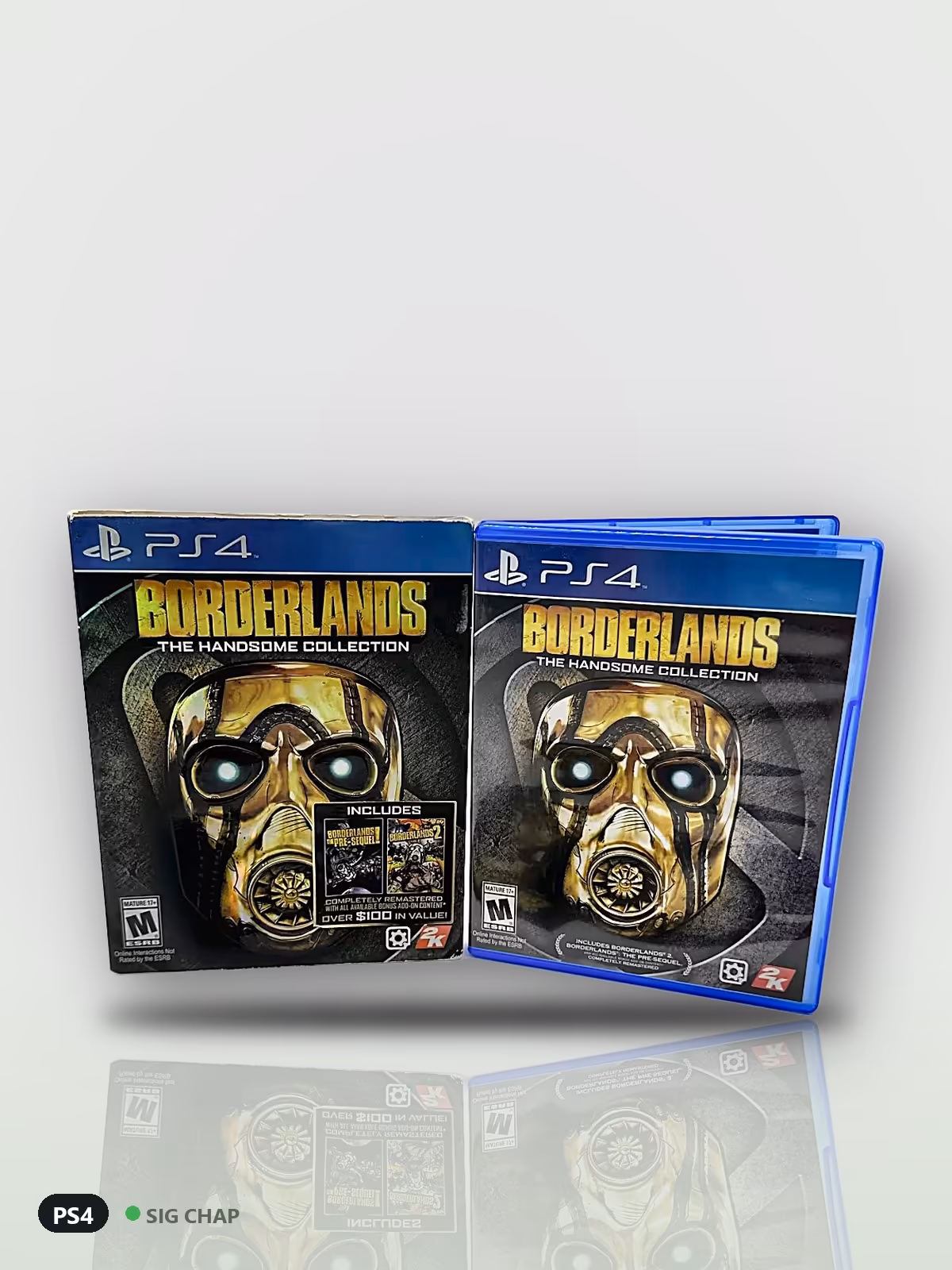 Borderlands: The Handsome Collection, Jogos de PS4, foto real da unidade