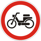 2205 - Prepovedan promet za mopede