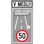 2443-1 - Območje s pogostim pojavom megle