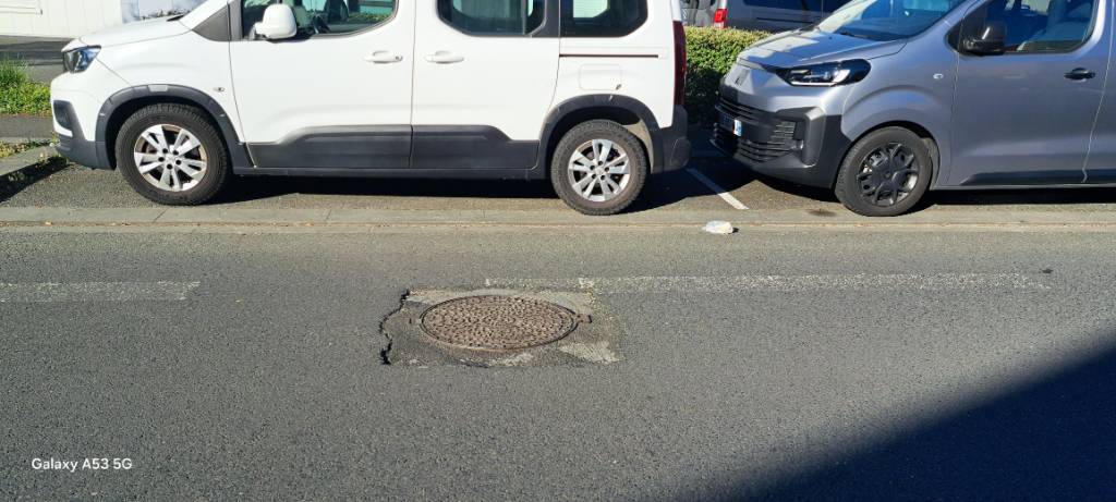 Trappe chaussée desserrée secousses bus