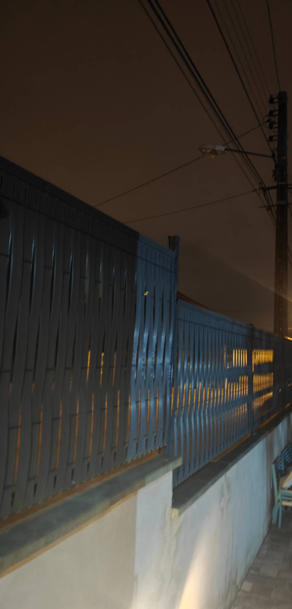 Pas d'éclairage nocturne rue Ranguevaux.