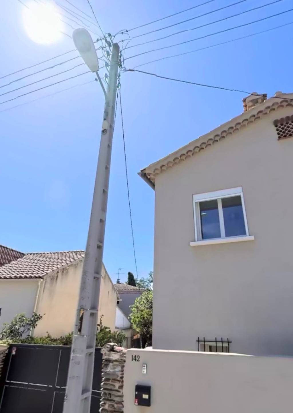 Éclairage public en panne