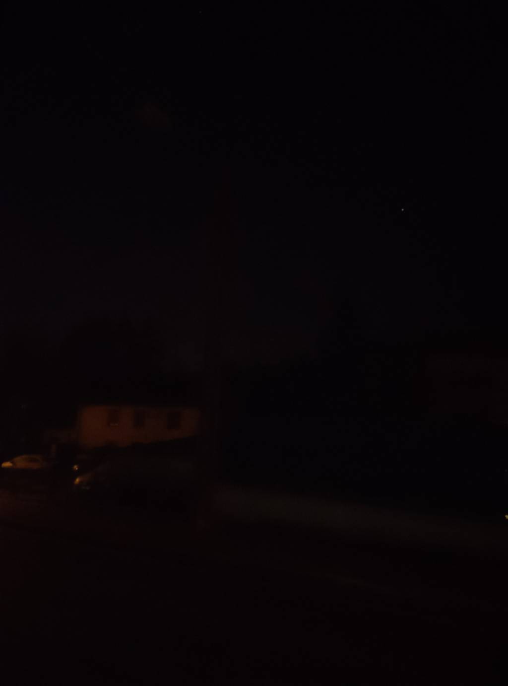 Problème d'éclairage public dans deux rues.