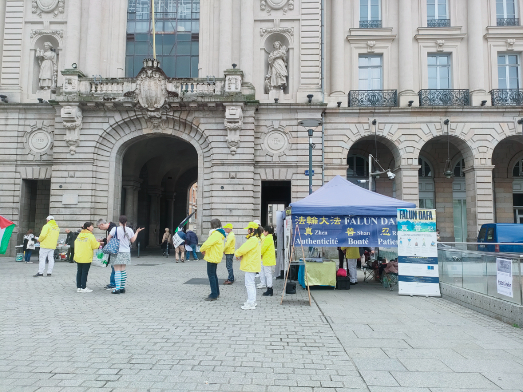 Signalement Association Falun Dafa centre ville