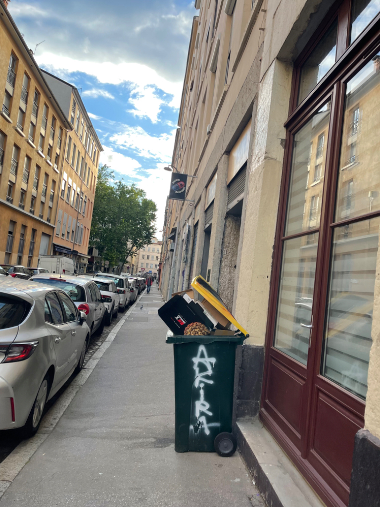 Photo 2 - Dépôt sauvage devant atelier Akira moto