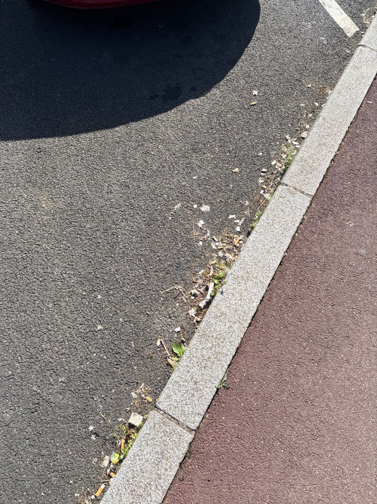 Photo 2 - Déchets sur places de parking
