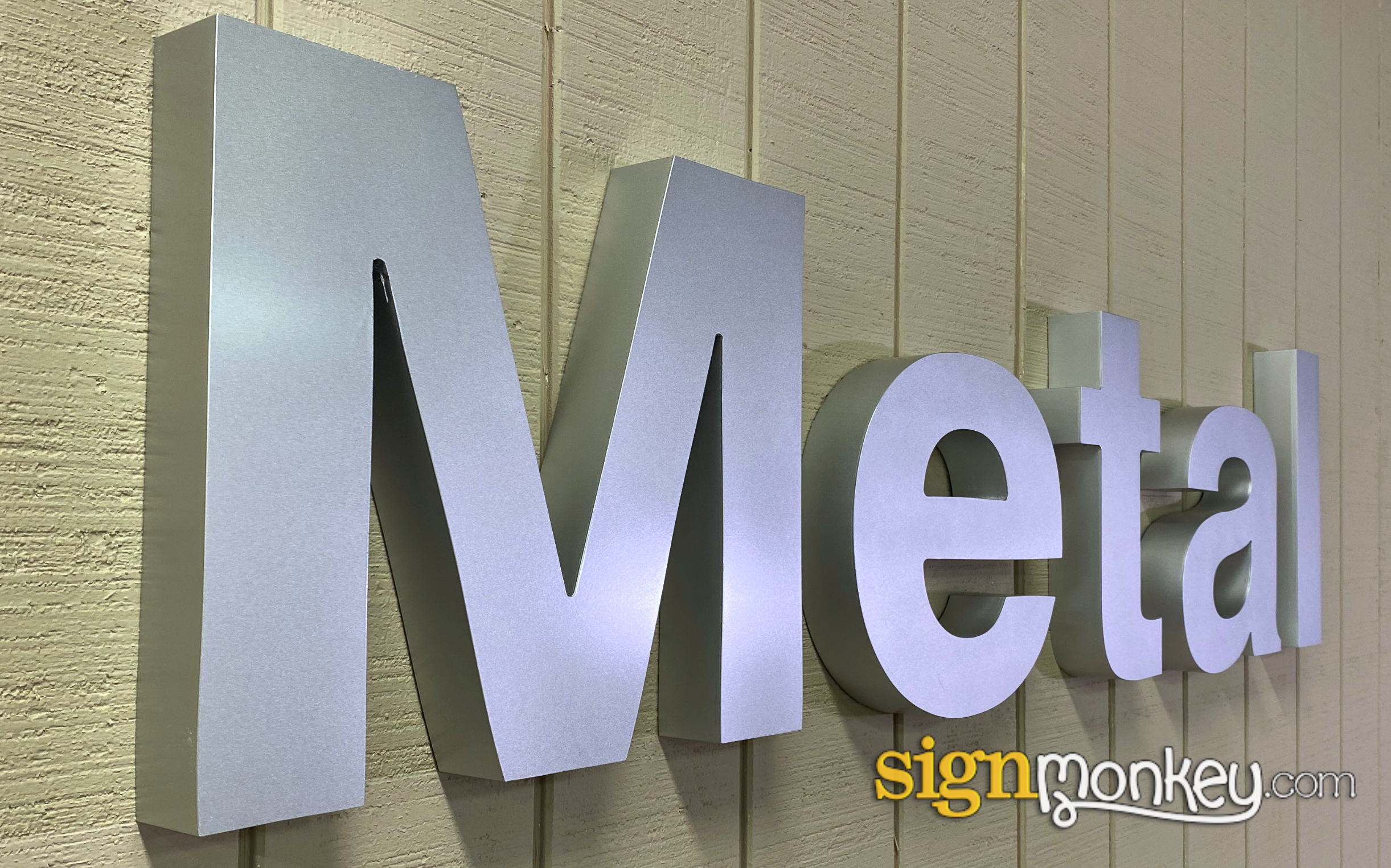 Metal Letter and Logo Construction