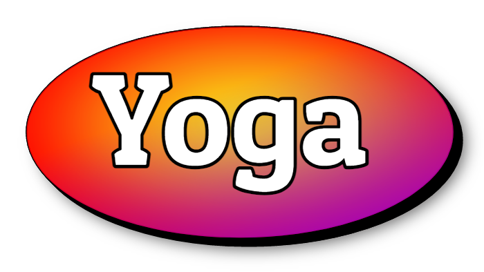 Yoga Studio Oval Self Contained Lit Sign