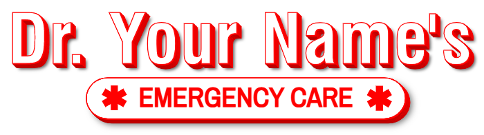 Emergency Care Channel Letters Medical Sign with Capsule