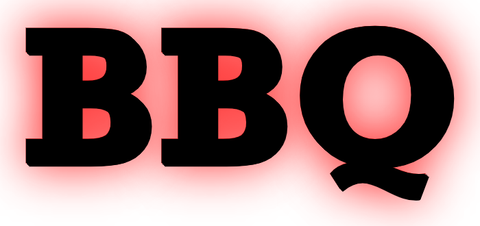 BBQ Halo Lit Channel Letters