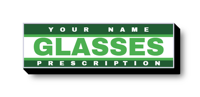 Glasses Lit Decor Sign