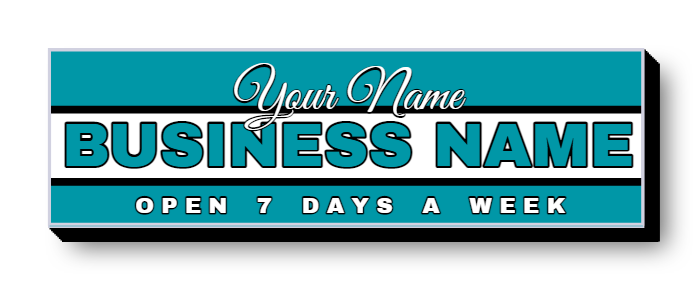 Business Name Lit Decor Sign