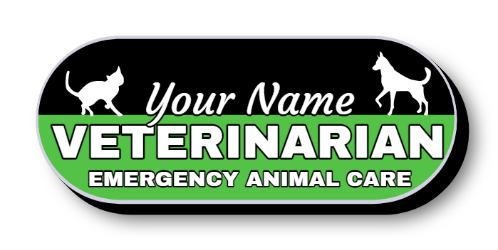 Veterinarian Lit Decor Sign