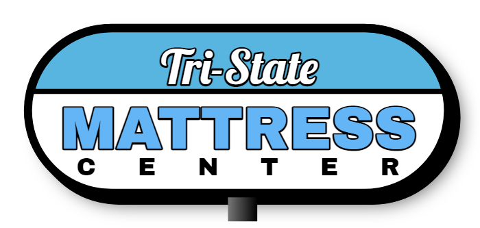 Tri-State Mattress Center Double Faced Lit Shape Cabinet Sign