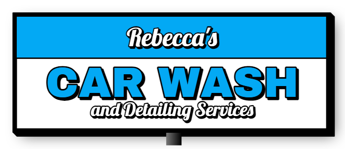 Car Wash Double Faced Lit Cabinet Sign