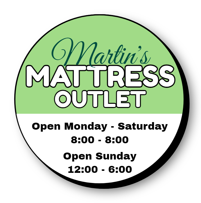 Martin's Mattress Outlet Lit Shape Sign