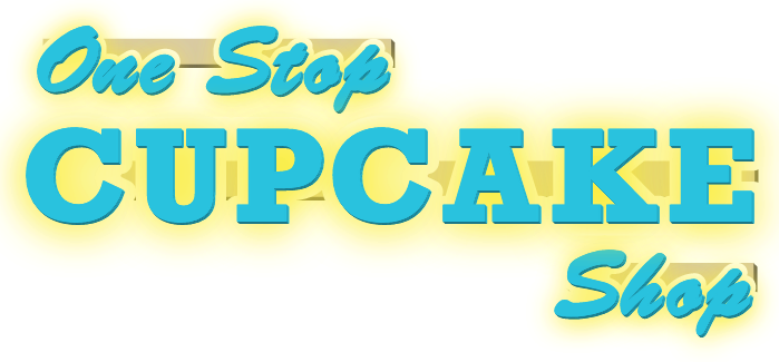 One Stop Cupcake Shop Halo Lit Channel Letters on Raceway