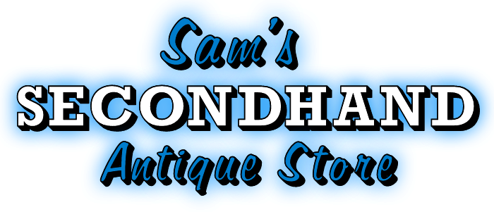 Sam's Secondhand Antique Store Face & Halo Lit Channel Letters