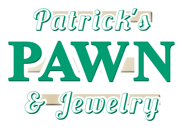 Patrick's Pawn & Jewelry Halo Lit Channel Letters on Raceway