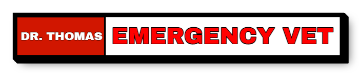Emergency Vet Single Face Lit Cabinet Sign
