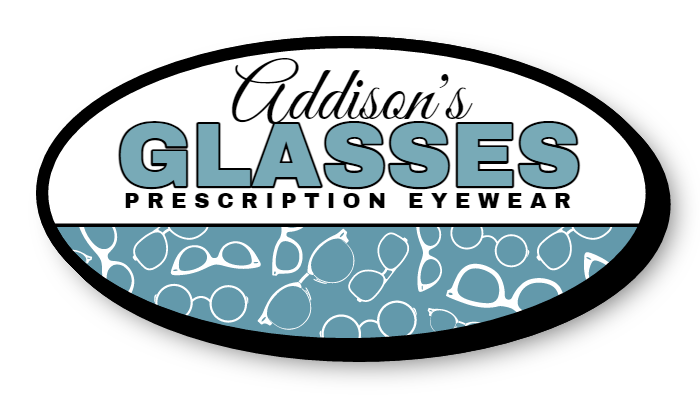 Addison's Glasses Single Face Lit Shaped Cabinet Sign