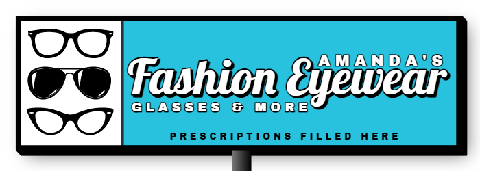 Fashion Eyewear Double Faced Lit Cabinet Sign