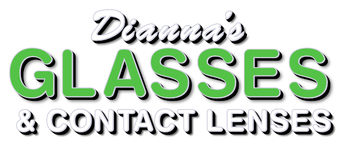Dianna'a Glasses & Contact Lenses Face Lit Channel Letters