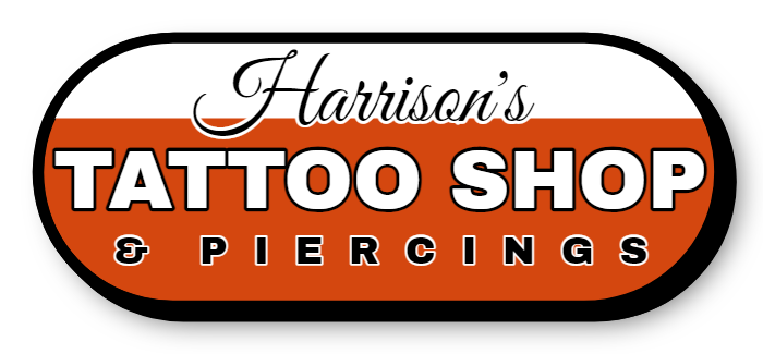 Tattoo Shop Single Face Lit Shaped Cabinet Sign