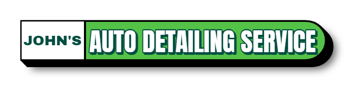 John's Auto Detailing Service Lit Decor Sign