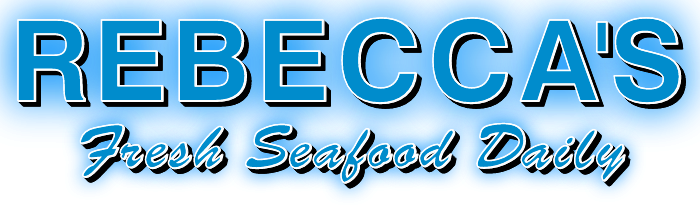 Rebecca's Fresh Seafood Daily Face & Halo Lit Channel Letters