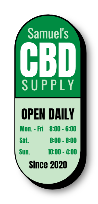 CBD Supply Lit Decor Sign