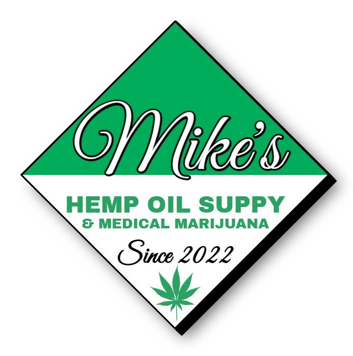 Mike's Hemp Oil Supply Lit Shape Sign