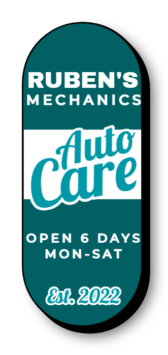 Auto Care Lit Shape Sign