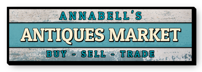 Annabell's Antiques Market Single Face Lit Cabinet Sign