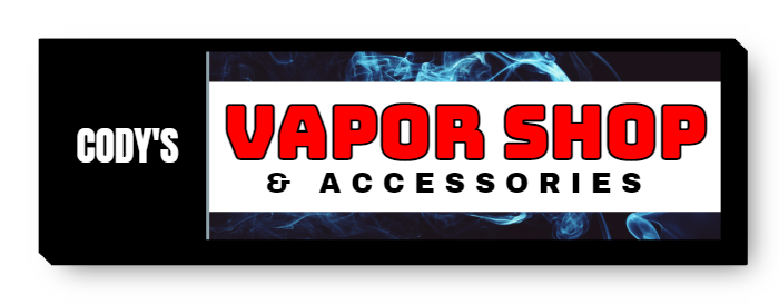 Vapor Shop Single Face Lit Cabinet Sign