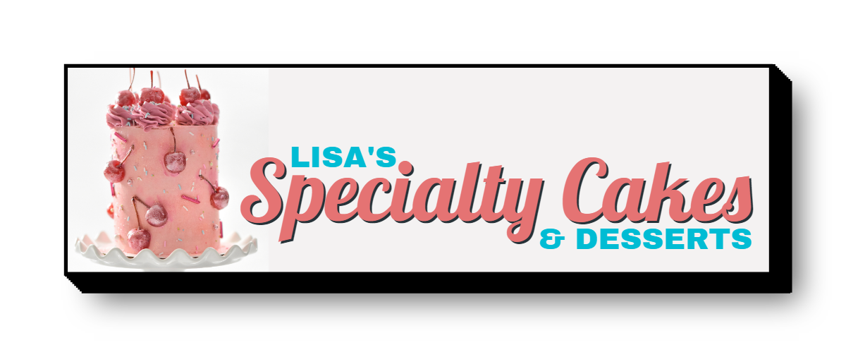 Lisa's Specialty Cakes Lit Decor Sign