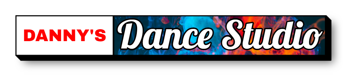 Danny's Dance Studio Lit Shape Sign