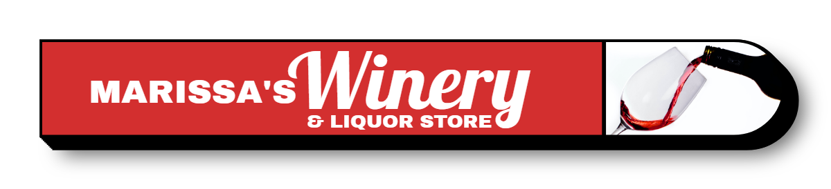 Marissa's Winery & Liquor Store Lit Decor Sign