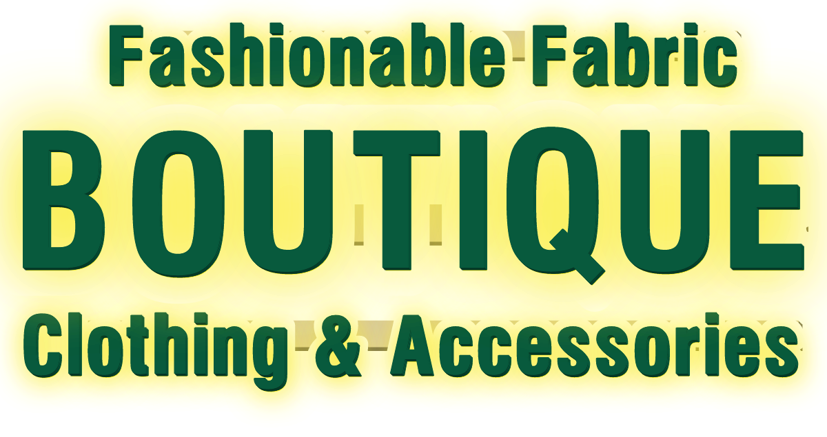 Fashionable Fabric Boutique Halo Lit Channel Letters on Raceway