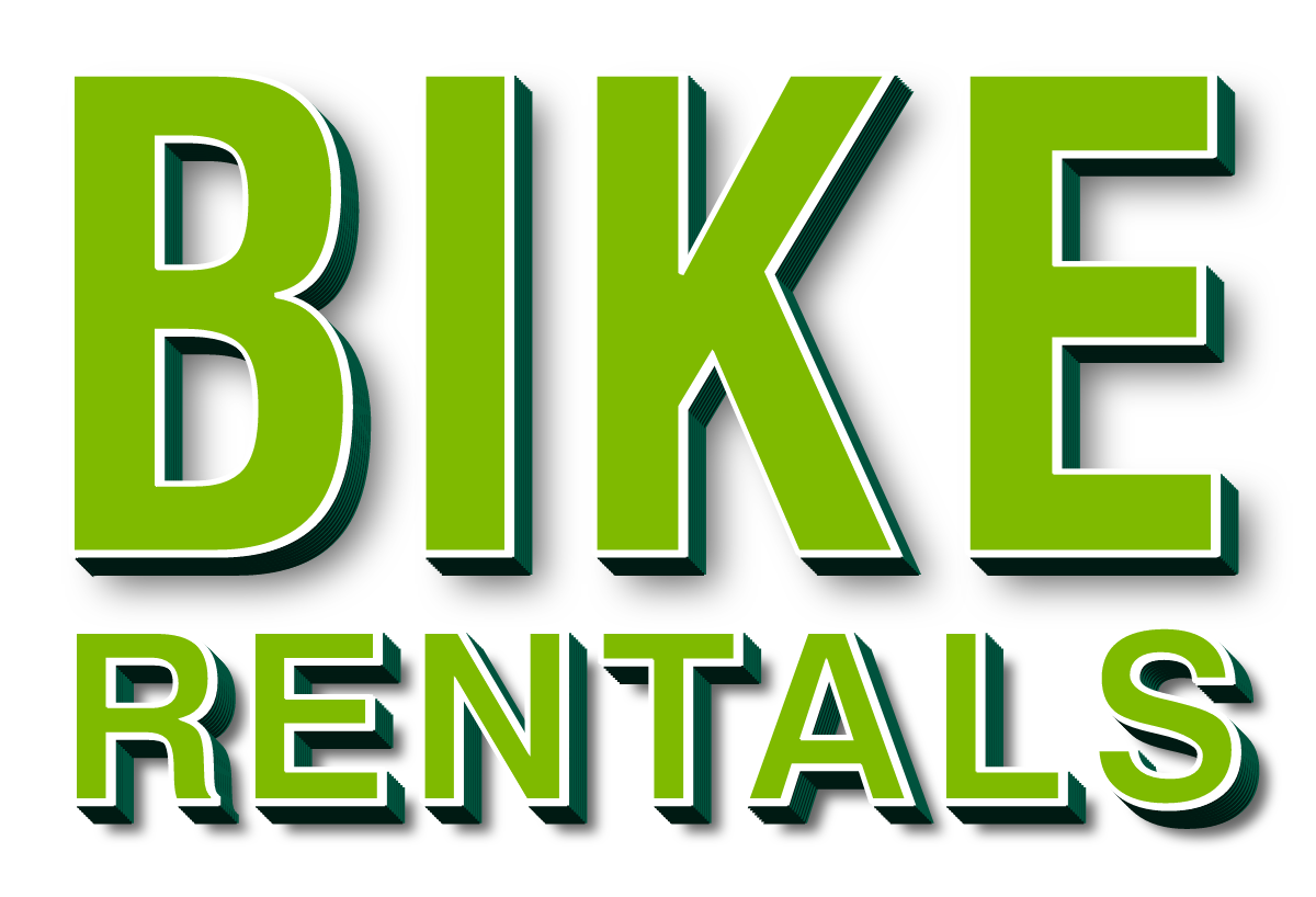 Bike Rentals Face Lit Channel Letters