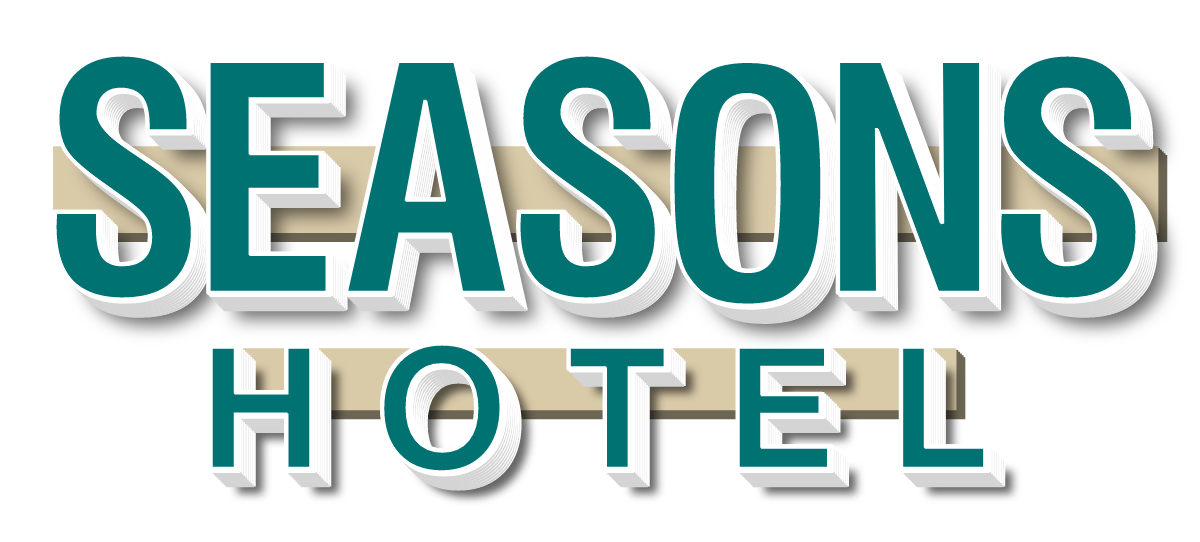 Seasons Hotel Face Lit Channel Letter on Raceway