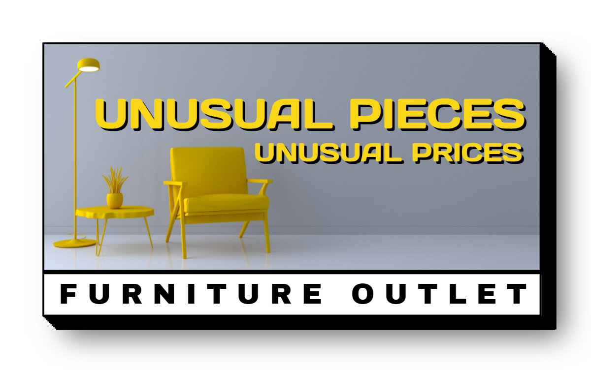 Unusual Pieces Unusual Prices Furniture Outlet Lit Shaped Sign