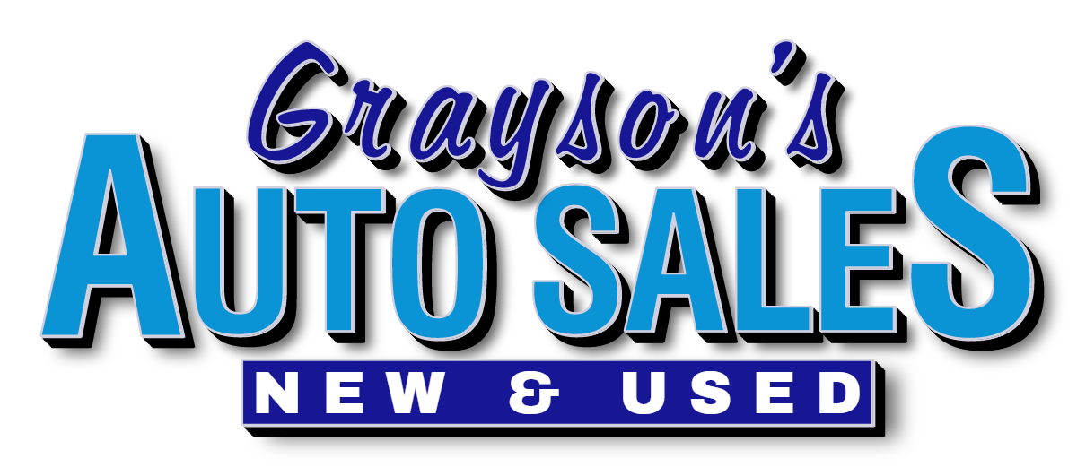 Grayson's Auto Sales New & Used Face lit Channel Letters